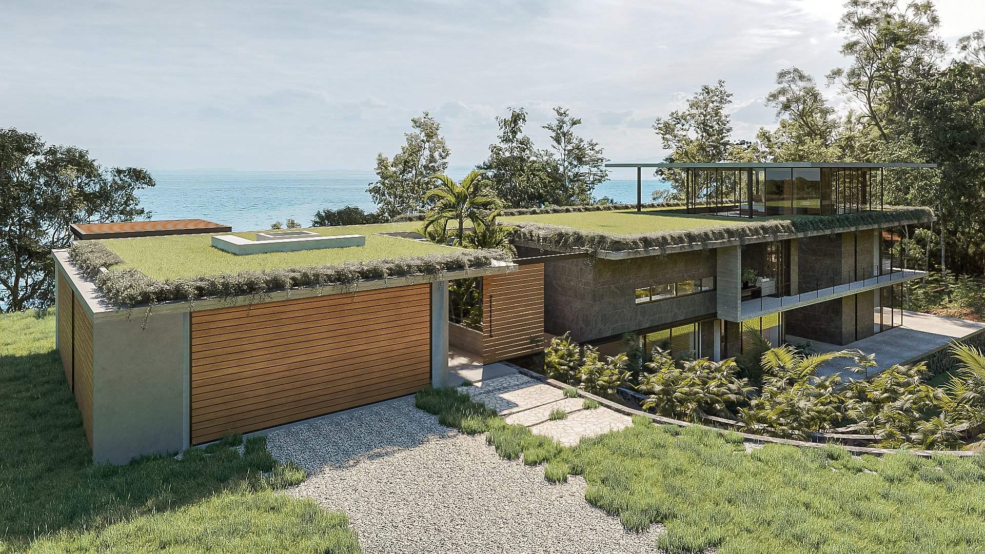 Waterfall House — residential in Osa Peninsula